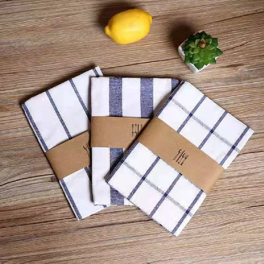1 piece Simple blue and red striped plaid cotton and linen placemat, table mat and bowl mat, western napkin, household
1 piece Simple blue and red striped plaid cotton and linen placemat, table mat and bowl mat, western napkin, household