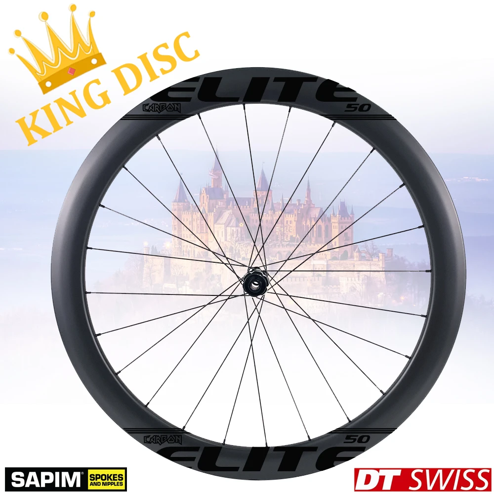 ELITEWHEELS 700c Disc Brake Carbon Wheels DT 240 For Cyclocross Gravel Bike Wheelset Clincher Tubular Tubeless Rim King
ELITEWHEELS 700c Disc Brake Carbon Wheels DT 240 For Cyclocross Gravel Bike Wheelset Clincher Tubular Tubeless Rim King