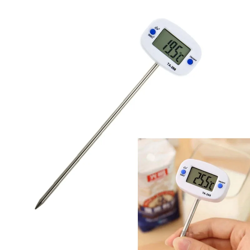 TA288 food food stainless steel probe thermometer Electronic digital liquid barbecue temperature test tool Electronic Probe
TA288 food food stainless steel probe thermometer Electronic digital liquid barbecue temperature test tool Electronic Probe