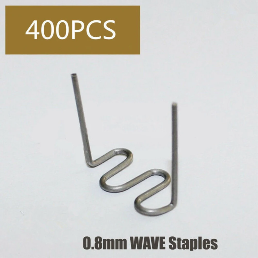 400 Pcs 0.8mm Hot Staple For Car Bumper Flat Stapler Repair Wave Welding Nail Welding Plastic Repair Standard Pre Cut
400 Pcs 0.8mm Hot Staple For Car Bumper Flat Stapler Repair Wave Welding Nail Welding Plastic Repair Standard Pre Cut