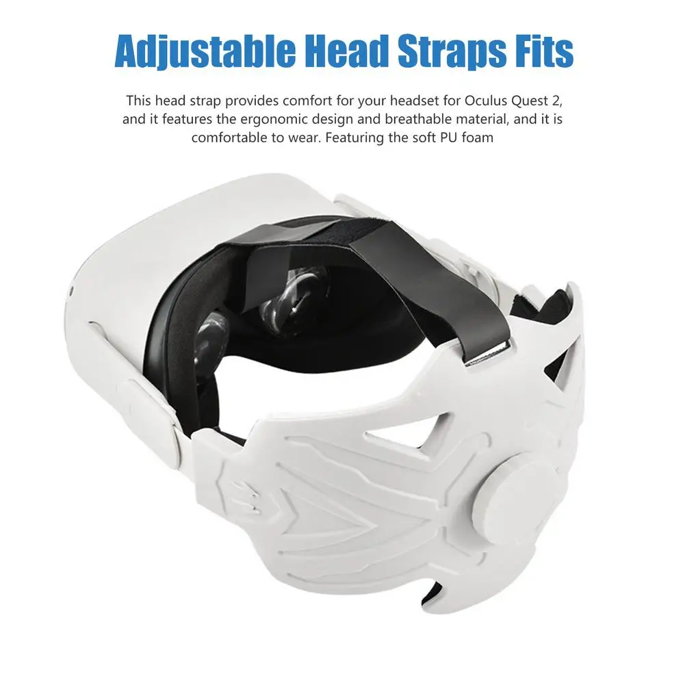Adjustable For Oculus Quest 2 Head Strap VR Elite Access Supporting Forcesupport Reality Strap,Increase Improve Comfort-Virtual
Adjustable For Oculus Quest 2 Head Strap VR Elite Access Supporting Forcesupport Reality Strap,Increase Improve Comfort-Virtual