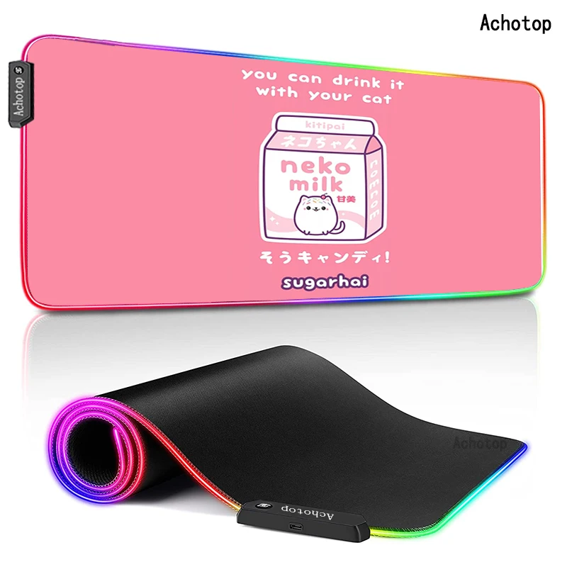 Игровой коврик для мыши Kawaii Молоко, компьютерный коврик для мыши, RGB коврик для мыши, геймерский коврик для мыши, большой коврик XXL, Настольны...
Игровой коврик для мыши Kawaii Молоко, компьютерный коврик для мыши, RGB коврик для мыши, геймерский коврик для мыши, большой коврик XXL, Настольны...