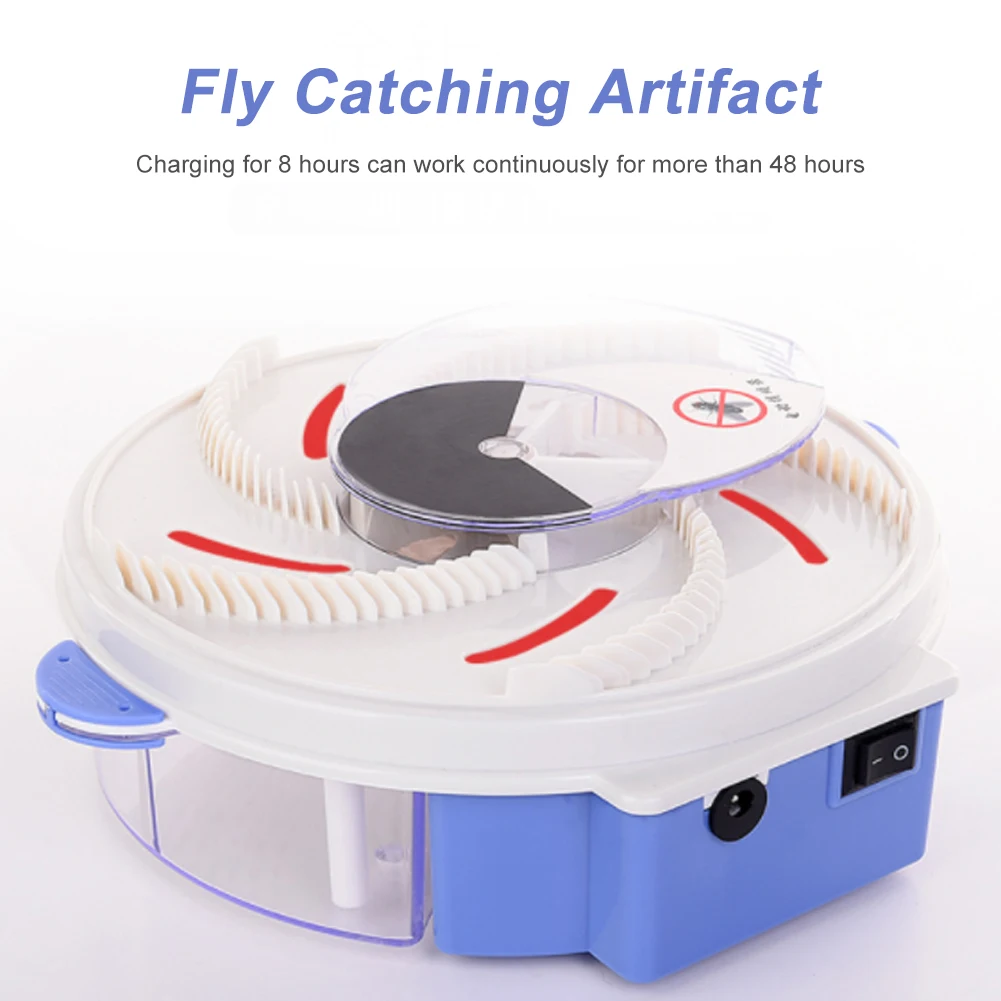 Upgraded Version Electric Fly Trap Rechargeable Fly Catcher Insect Pest Reject Control Catcher Fly Killer For Home Farm Canteen
Upgraded Version Electric Fly Trap Rechargeable Fly Catcher Insect Pest Reject Control Catcher Fly Killer For Home Farm Canteen