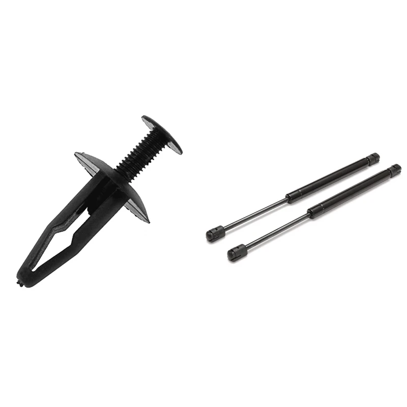 25Pcs Plastic Rivets Fastener Car Bumper Push Clips & 2Pcs Rear Tailgate Boot Trunk Gas Struts
25Pcs Plastic Rivets Fastener Car Bumper Push Clips & 2Pcs Rear Tailgate Boot Trunk Gas Struts