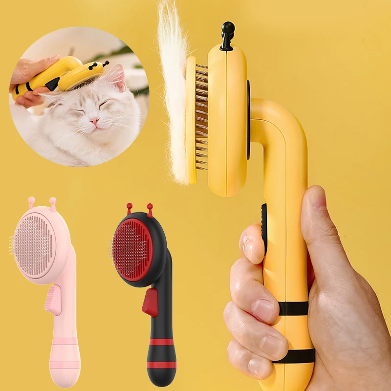 New Cat Grooming Brush Cute Dog Cleaning Hair Remove Comb Beauty Massage Products For Cats Self Groomer Pet Accessories 2022
New Cat Grooming Brush Cute Dog Cleaning Hair Remove Comb Beauty Massage Products For Cats Self Groomer Pet Accessories 2022