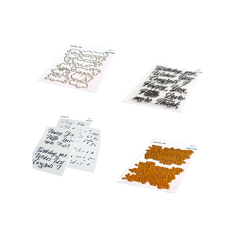 Brushed Sentiments Metal Cutting Dies Stamps Stencil Set New Scrapbook Diary Decoration Embossing Template 2021diy Greeting Card
Brushed Sentiments Metal Cutting Dies Stamps Stencil Set New Scrapbook Diary Decoration Embossing Template 2021diy Greeting Card