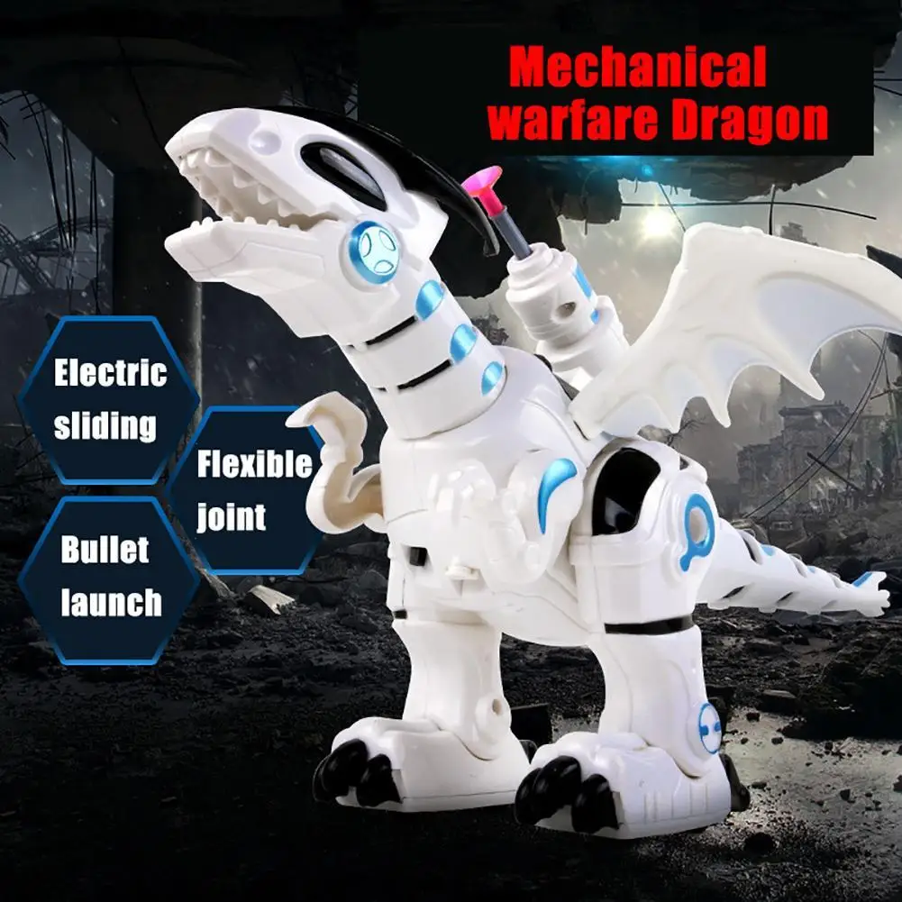 Electric Walking Dinosaur Battle Dragon with Light Sound Interactive Kids Toy
Electric Walking Dinosaur Battle Dragon with Light Sound Interactive Kids Toy