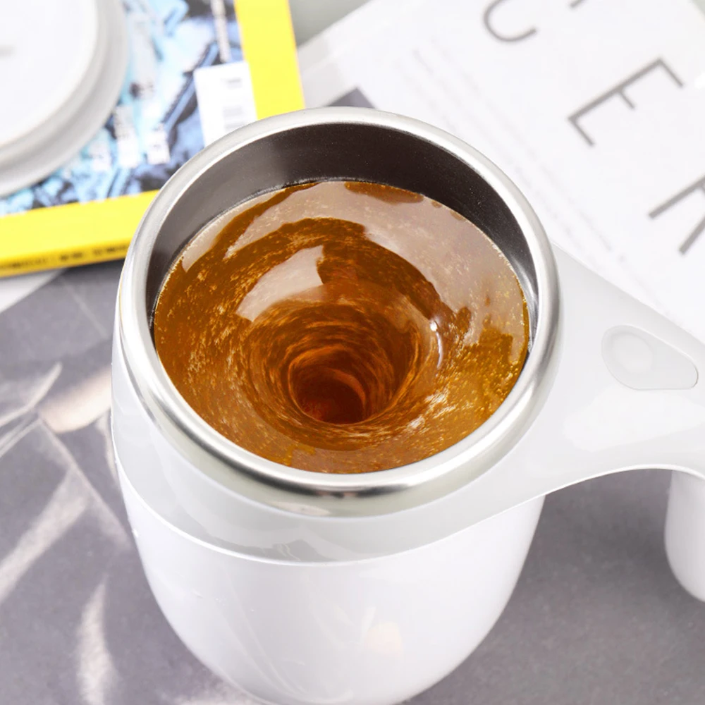 Coffee Automatic Self Stirring Mug 380ml Portable Stainless Steel Milk Mixing Cup Office Home Thermal Cups For Christmas Gift 
Coffee Automatic Self Stirring Mug 380ml Portable Stainless Steel Milk Mixing Cup Office Home Thermal Cups For Christmas Gift