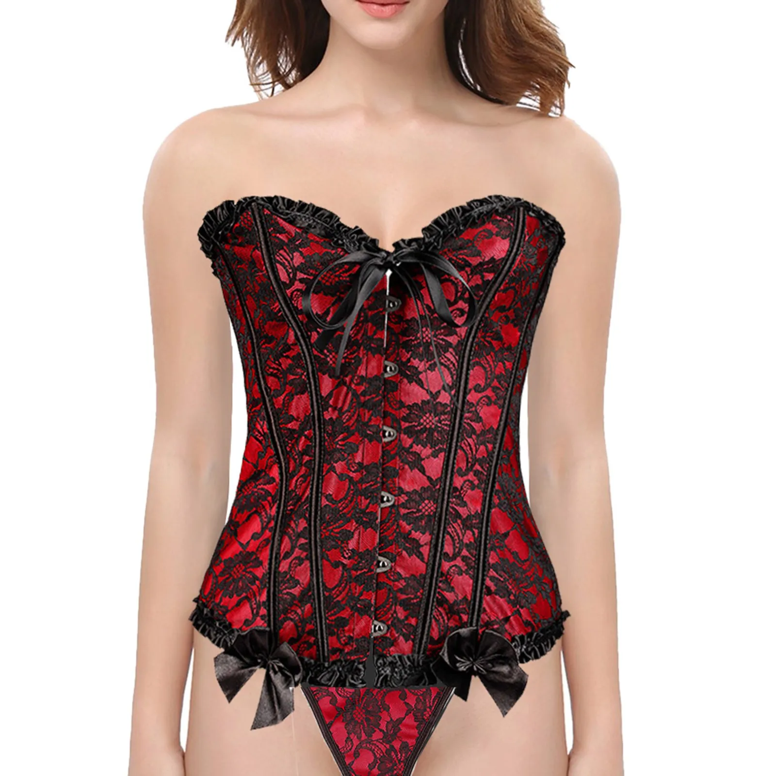 Women Lingerie Lace Sexy Body Shaper Firm Control Shapewear Lifter Corset Belt Waist Shapewear With Underwear Sexy Lingerie Set
Women Lingerie Lace Sexy Body Shaper Firm Control Shapewear Lifter Corset Belt Waist Shapewear With Underwear Sexy Lingerie Set