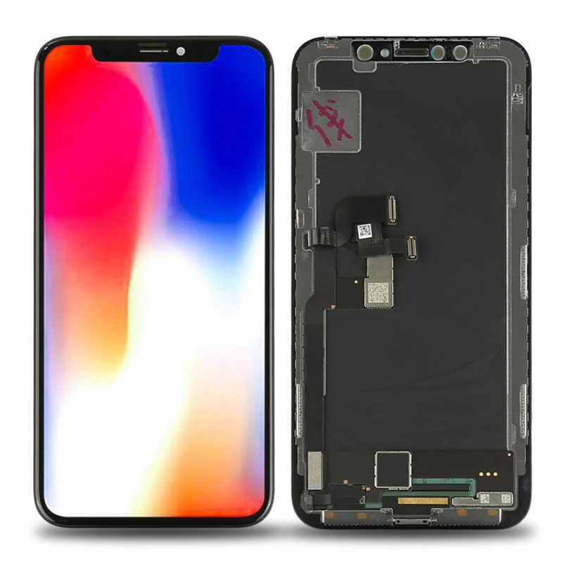 Super OLED для IPhone X 10 5,8 ''ЖК-дисплей, сенсорный экран в сборе, запасные черные зеркальные ЖК-экраны, детали
Super OLED для IPhone X 10 5,8 ''ЖК-дисплей, сенсорный экран в сборе, запасные черные зеркальные ЖК-экраны, детали