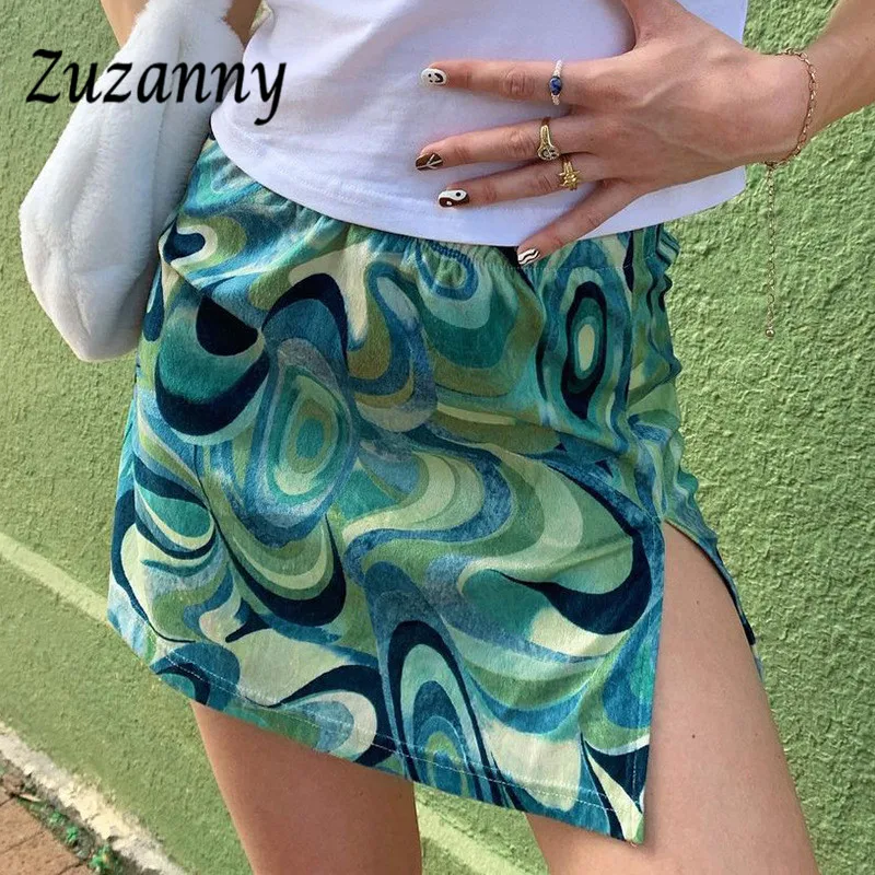 Zuzanny Vintage Tie Dye Sexy Skirts Women Green A Line High Waist Y2K Mini Skirts 2021 Casual Summer Beachwear Women Clothing
Zuzanny Vintage Tie Dye Sexy Skirts Women Green A Line High Waist Y2K Mini Skirts 2021 Casual Summer Beachwear Women Clothing