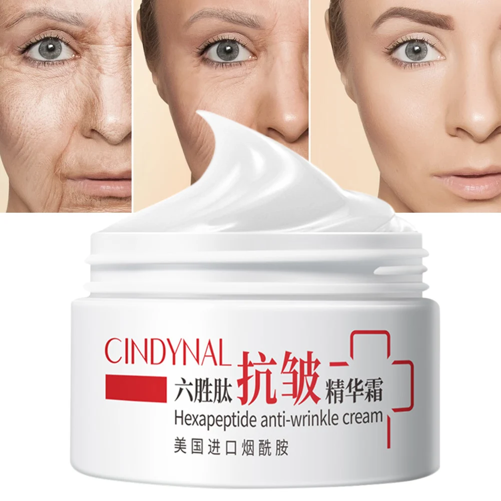 Six Peptide Cream Anti-wrinkle Collagen Whitening Cream Hyaluronic Acid Moisturizing Anti-aging facial cream Serum Skin Care
Six Peptide Cream Anti-wrinkle Collagen Whitening Cream Hyaluronic Acid Moisturizing Anti-aging facial cream Serum Skin Care