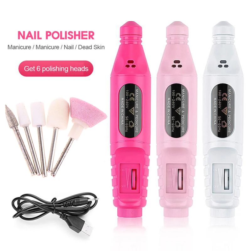 DIY Nail Salon Glazing Milling Cutter Pedicure Machine Nail Files Carve Grinder Polisher Nail Art Tools Electric Manicure Drill
DIY Nail Salon Glazing Milling Cutter Pedicure Machine Nail Files Carve Grinder Polisher Nail Art Tools Electric Manicure Drill
