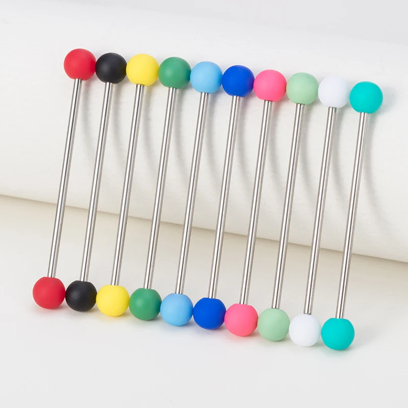 10-50pcs Acrylic Industrial Piercing Barbell Cartilage Earrings Long Ear Stud Ring Bar Tragus Helix Colorful Body Jewelry 14G
10-50pcs Acrylic Industrial Piercing Barbell Cartilage Earrings Long Ear Stud Ring Bar Tragus Helix Colorful Body Jewelry 14G