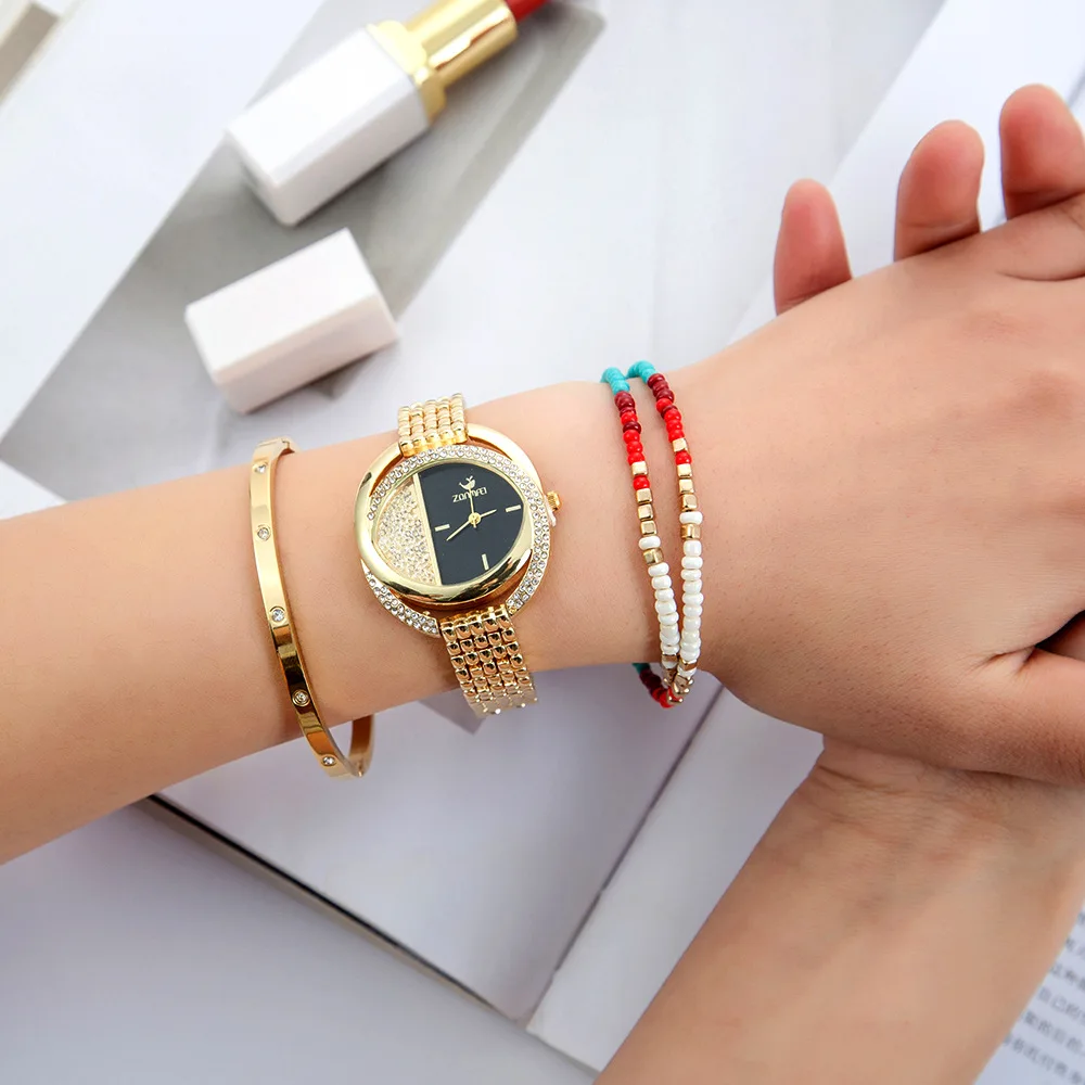Women Watches Gift Set Fashion Oval Diamond Watch Luxury Titanium Bracelets 3 Pcs Sets Ladies Dress Creative Clock For Womens
Women Watches Gift Set Fashion Oval Diamond Watch Luxury Titanium Bracelets 3 Pcs Sets Ladies Dress Creative Clock For Womens