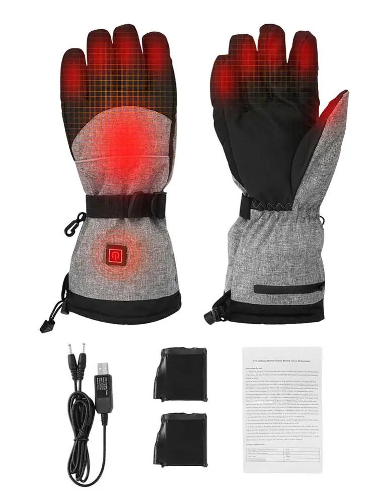 Cycling Heating Gloves Warm Touch Screen Mittens For Winter Various Outdoor Sports, Such As Hiking, Camping, Fishing, Hunting 
Cycling Heating Gloves Warm Touch Screen Mittens For Winter Various Outdoor Sports, Such As Hiking, Camping, Fishing, Hunting
