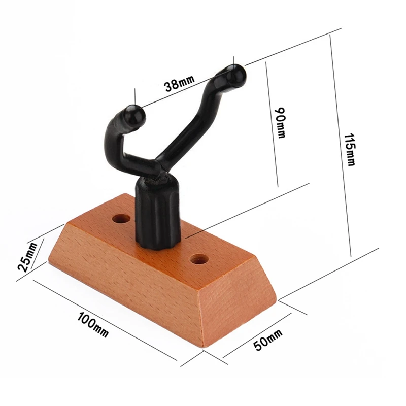 2 Pack Guitar Wall Mount Hanger Real Hardwood Hook Holder Stand for Bass Electric Guitar Ukulele Ukulele Violin
2 Pack Guitar Wall Mount Hanger Real Hardwood Hook Holder Stand for Bass Electric Guitar Ukulele Ukulele Violin