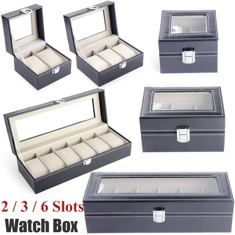 Watch Storage Box Pu Leather Watch Display Box Watch Display box Watch Display Case Watch Box 2-slot 3-slot 6- slot Watch Box
Watch Storage Box Pu Leather Watch Display Box Watch Display box Watch Display Case Watch Box 2-slot 3-slot 6- slot Watch Box