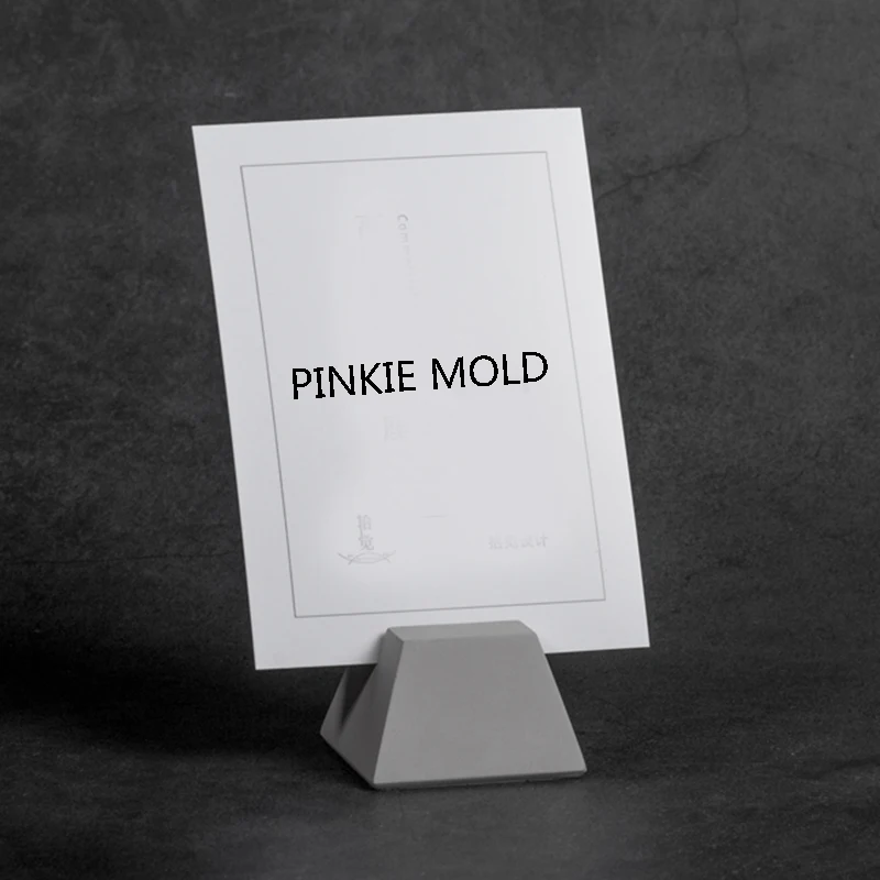 Cement photo clip silicone mold concrete bussiness card clip mold creative tag clip mold
Cement photo clip silicone mold concrete bussiness card clip mold creative tag clip mold