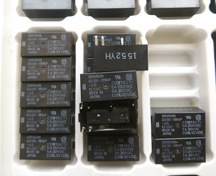 NEW relay G6BK-1114P 12VDC G6BK-1114P-12VDC G6BK1114P 12VDC DC12V 12V 5A 250VAC 6PIN
NEW relay G6BK-1114P 12VDC G6BK-1114P-12VDC G6BK1114P 12VDC DC12V 12V 5A 250VAC 6PIN