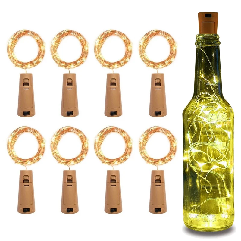Copper Wire Wine Bottle Lights LED Fairy String Lights Christmas Decorations for Home New Year Decoration Navidad 2021 New Year
Copper Wire Wine Bottle Lights LED Fairy String Lights Christmas Decorations for Home New Year Decoration Navidad 2021 New Year