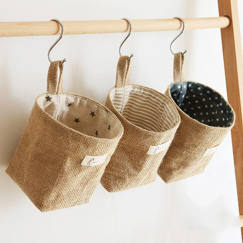 LuanQI Cloth Linen Storage Basket Home Decor Stripe Hanging Pocket Small Sack Sundries Organizer Cosmetic Organiser Xmas Gifts
LuanQI Cloth Linen Storage Basket Home Decor Stripe Hanging Pocket Small Sack Sundries Organizer Cosmetic Organiser Xmas Gifts