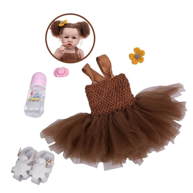 Baby Realistic Doll Reborn Girls 55cm Silicone Full Body Lifelike Reborn Baby Dolls Kids Playmate Bath Toy For Girls
Baby Realistic Doll Reborn Girls 55cm Silicone Full Body Lifelike Reborn Baby Dolls Kids Playmate Bath Toy For Girls