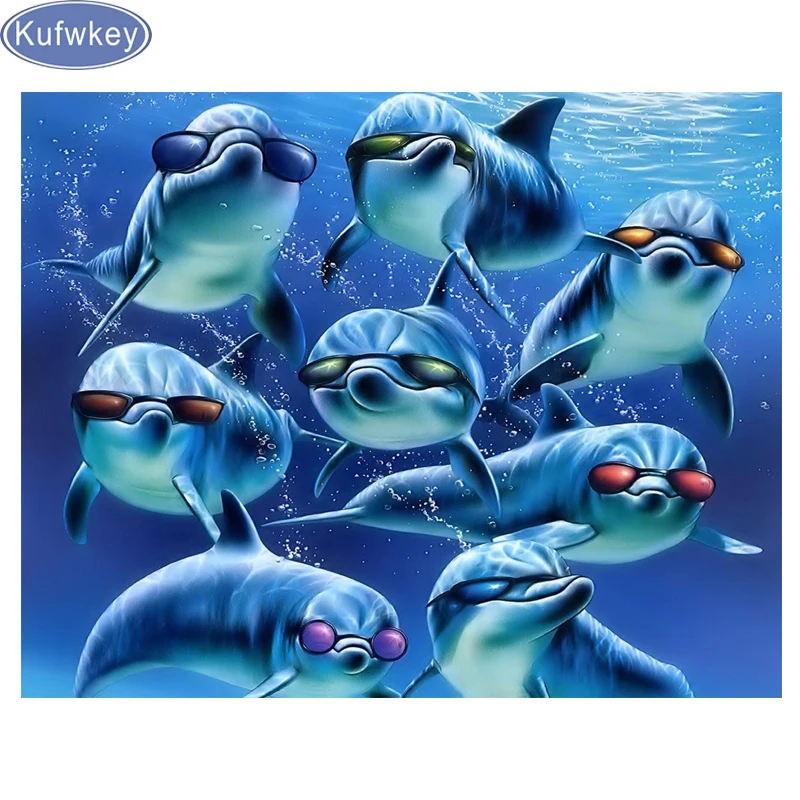 Diamond Embroidery dolphins Cross Stitch DIY Diamond Painting scenery Fish Full square rhinestones picture Animals 5d Home Decor
Diamond Embroidery dolphins Cross Stitch DIY Diamond Painting scenery Fish Full square rhinestones picture Animals 5d Home Decor