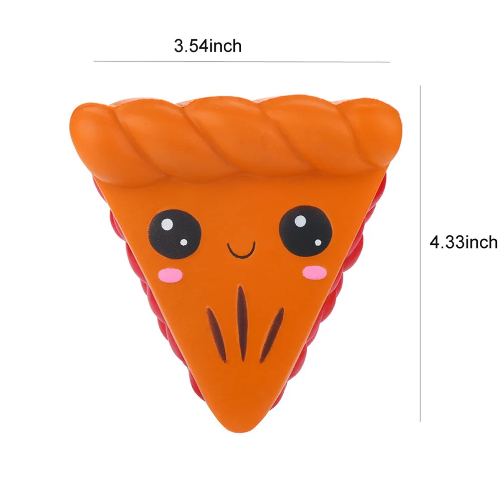 Triangle Pizza Shaped Squeezing Slow Rising Toys Stress Relieve Soft Decompression Toys Desktop Decor
Triangle Pizza Shaped Squeezing Slow Rising Toys Stress Relieve Soft Decompression Toys Desktop Decor