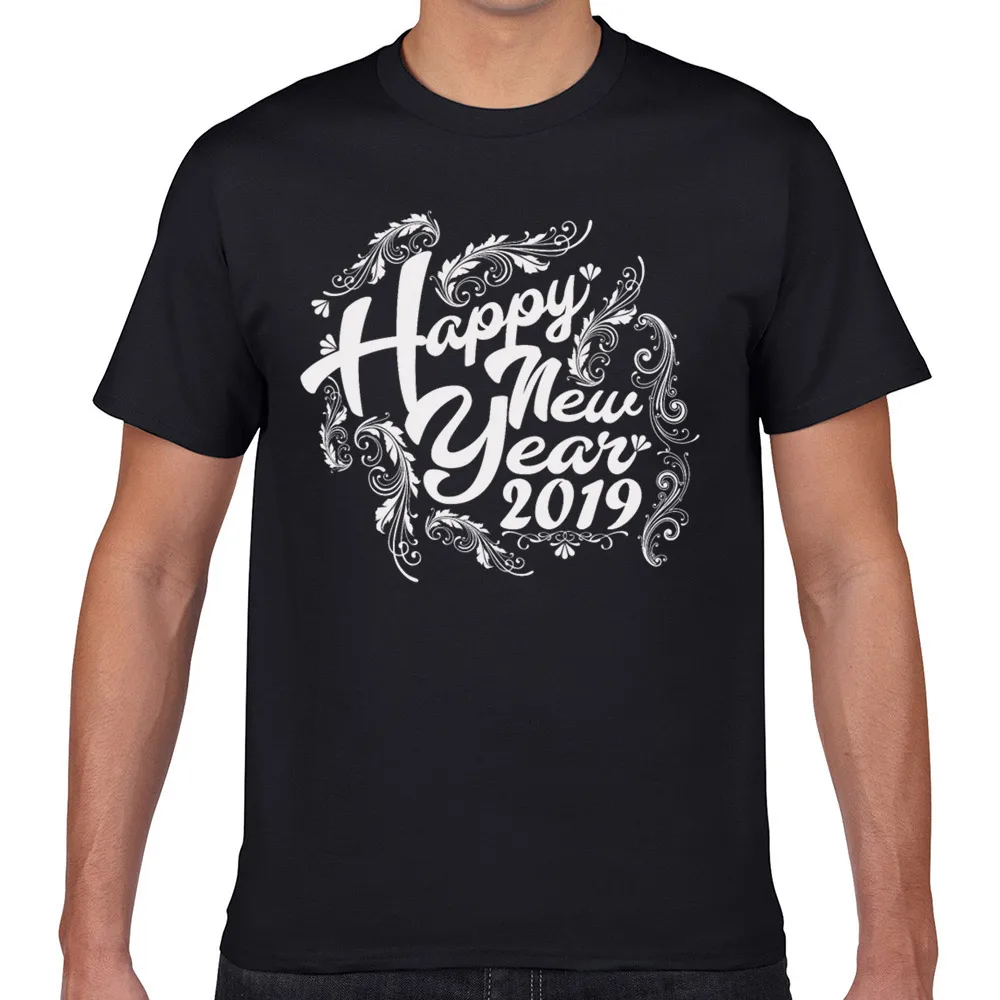 Tops T Shirt Men happy new year 2019 new years eve new year Vogue Vintage Geek Short Male Tshirt
Tops T Shirt Men happy new year 2019 new years eve new year Vogue Vintage Geek Short Male Tshirt