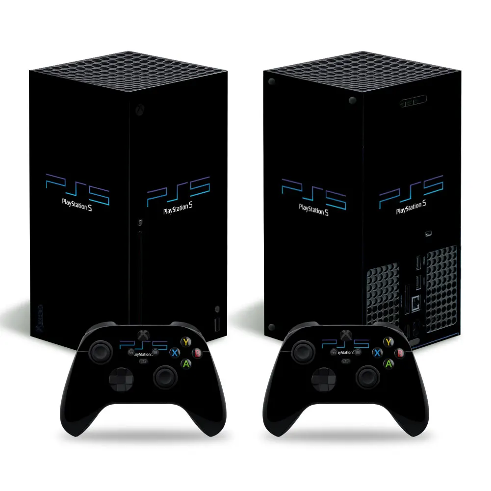 

Стикеры в стиле игры, наклейки для консоли Xbox серии X и 2 контроллера, Стикеры для Xbox серии X, Viny 1