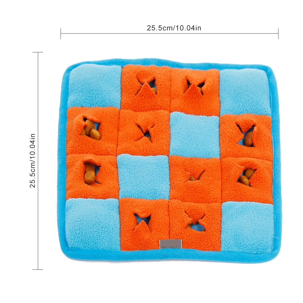 Pet Sniffing Training Blanket Dog Puzzle Interactive Toys Mat Detachable Fleece Pads Relieve Stress Nosework Pet Slow Feeding
Pet Sniffing Training Blanket Dog Puzzle Interactive Toys Mat Detachable Fleece Pads Relieve Stress Nosework Pet Slow Feeding
