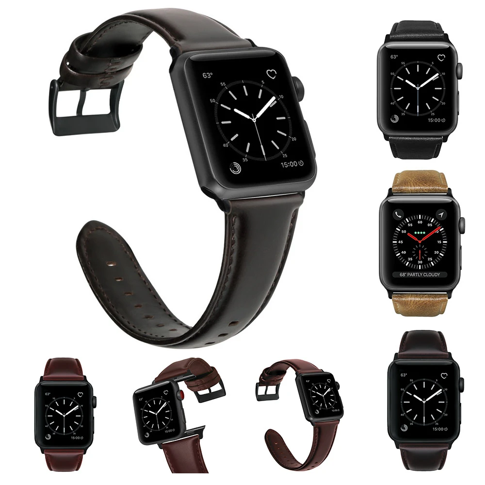 Ремешок из воловьей кожи для Apple Watch Band 44 мм 40 мм 42 мм 38 мм, винтажный текстурный браслет для iwatch 5 4 3 2 1 Crazy Horse
Ремешок из воловьей кожи для Apple Watch Band 44 мм 40 мм 42 мм 38 мм, винтажный текстурный браслет для iwatch 5 4 3 2 1 Crazy Horse