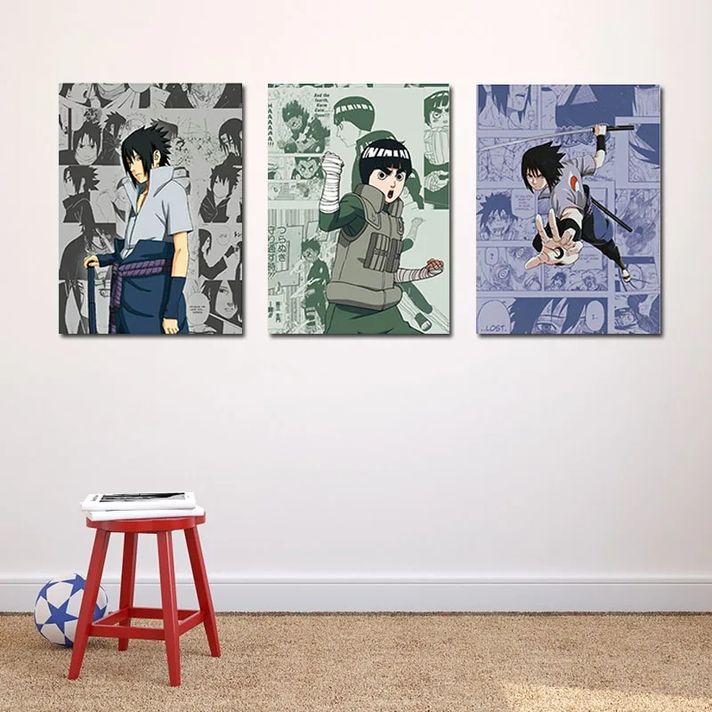 Canvas Painting Anime Naruto Poster prints Rock Lee Sasuke Mural wall art Living Room Modern Home Decoration Cuadros Kids Gifts
Canvas Painting Anime Naruto Poster prints Rock Lee Sasuke Mural wall art Living Room Modern Home Decoration Cuadros Kids Gifts