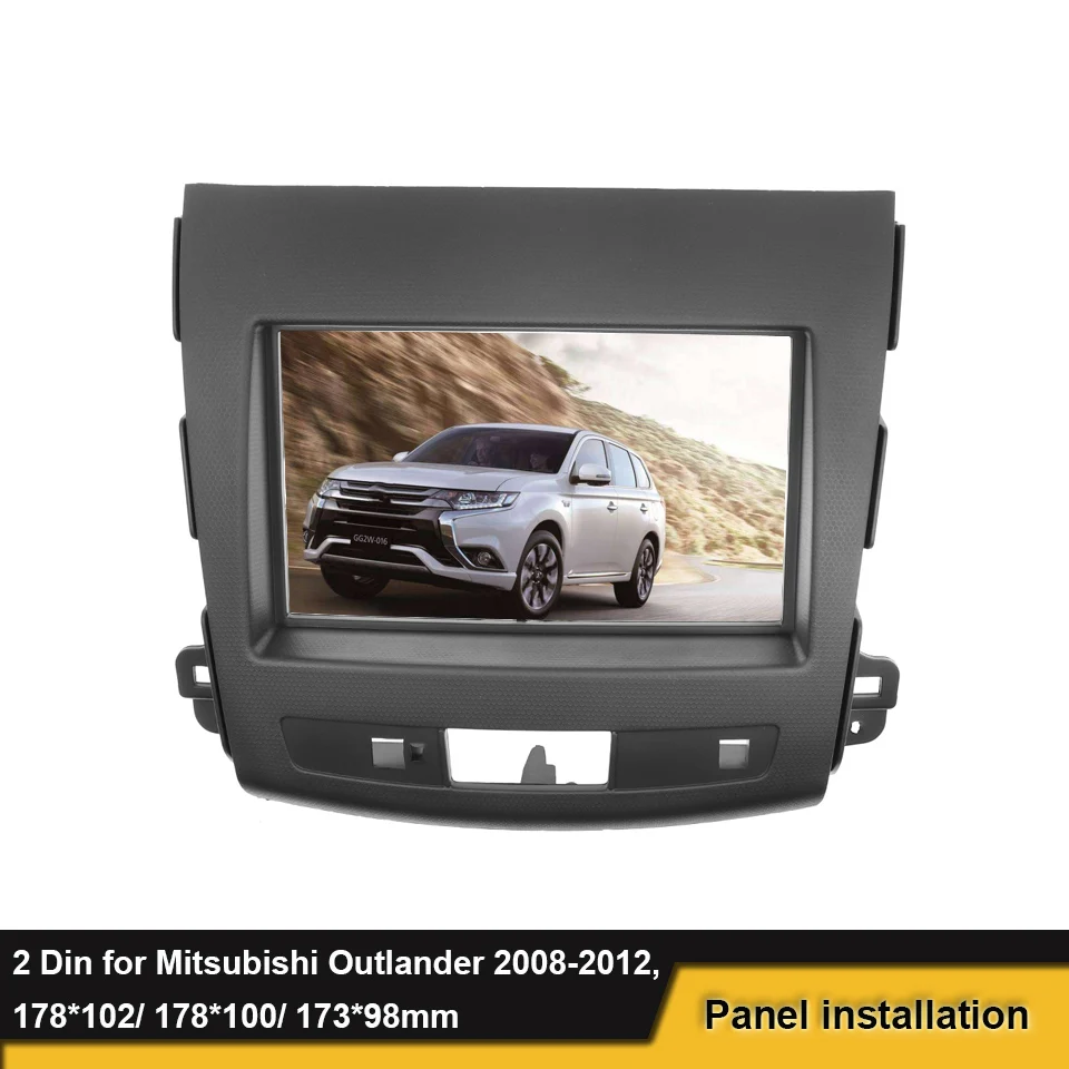 Фото Автомобильная магнитола 2 Din с DVD-плеером для Mitsubishi Outlander 2008-2012 | Автомобили и