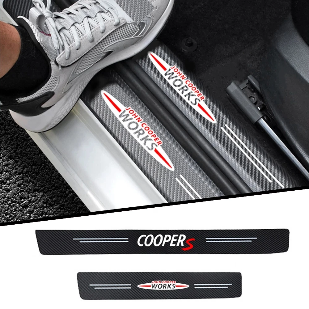 4pcs Cloth Fiber Car Threshold Protect Car Sticker For Mini Coopers R56 F56 JCW Countryman Car Door Threshold Sill Sticker New
4pcs Cloth Fiber Car Threshold Protect Car Sticker For Mini Coopers R56 F56 JCW Countryman Car Door Threshold Sill Sticker New