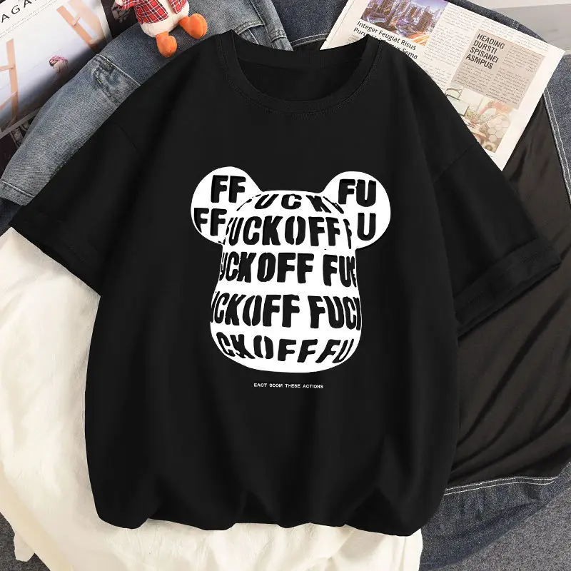 100% Cotton Summer Women T-shirts Harajuku Japanese Cartoon Anime Kawaii Cute Rabbit Printing Loose Short Sleeved T Shirt Tops
100% Cotton Summer Women T-shirts Harajuku Japanese Cartoon Anime Kawaii Cute Rabbit Printing Loose Short Sleeved T Shirt Tops