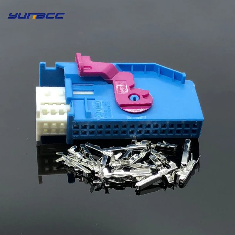 1 Set 32 Pins Car Electrical Plug Connector For VW Audi Instrument Dashboard Wire ECU Auto 8L0972977D
1 Set 32 Pins Car Electrical Plug Connector For VW Audi Instrument Dashboard Wire ECU Auto 8L0972977D