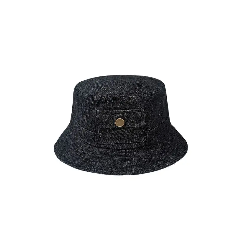 Retro Japanese Washed Denim Flat-top Fisherman Hat Female Spring and Summer Wild Sunscreen Wide Eaves Hat Male Sunhat
Retro Japanese Washed Denim Flat-top Fisherman Hat Female Spring and Summer Wild Sunscreen Wide Eaves Hat Male Sunhat