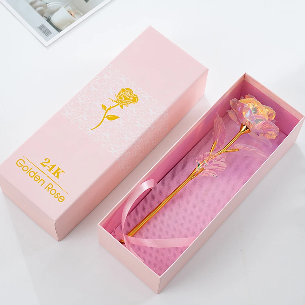 2020 HOT 24K Gold Foil Rose Flower LED Luminous Galaxy Artificial Rose Everlasting Flower Mother's Day Valentine's Day Gift
2020 HOT 24K Gold Foil Rose Flower LED Luminous Galaxy Artificial Rose Everlasting Flower Mother's Day Valentine's Day Gift