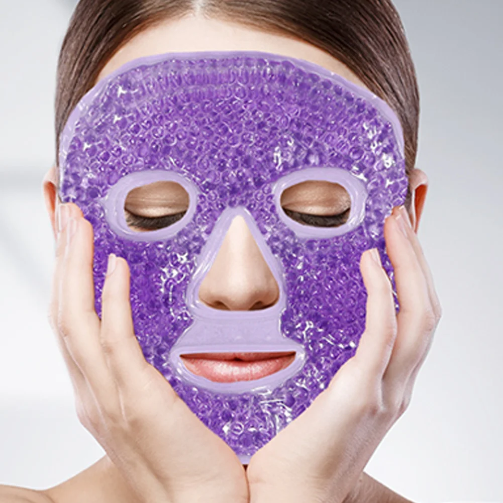 Cold Gel Face Cover Blue Ice Hot Compress Face Cover Full Face Relaxation Cover Care Pad Fatigue Tools for Face Care Purple
Cold Gel Face Cover Blue Ice Hot Compress Face Cover Full Face Relaxation Cover Care Pad Fatigue Tools for Face Care Purple