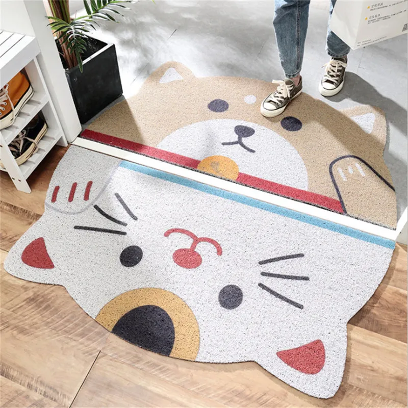 Cartoon Wear-resistant Sand Dust Removal Home Entrance Door Wire Loop Non-slip Mat Decorative Animal Pattern Pad
Cartoon Wear-resistant Sand Dust Removal Home Entrance Door Wire Loop Non-slip Mat Decorative Animal Pattern Pad