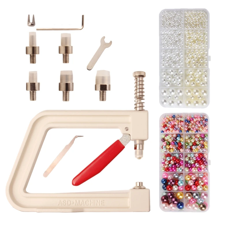 Hand Press Pearl Setting Machine Tools Beads Rivet Fixing Machine for DIY Crafts
Hand Press Pearl Setting Machine Tools Beads Rivet Fixing Machine for DIY Crafts