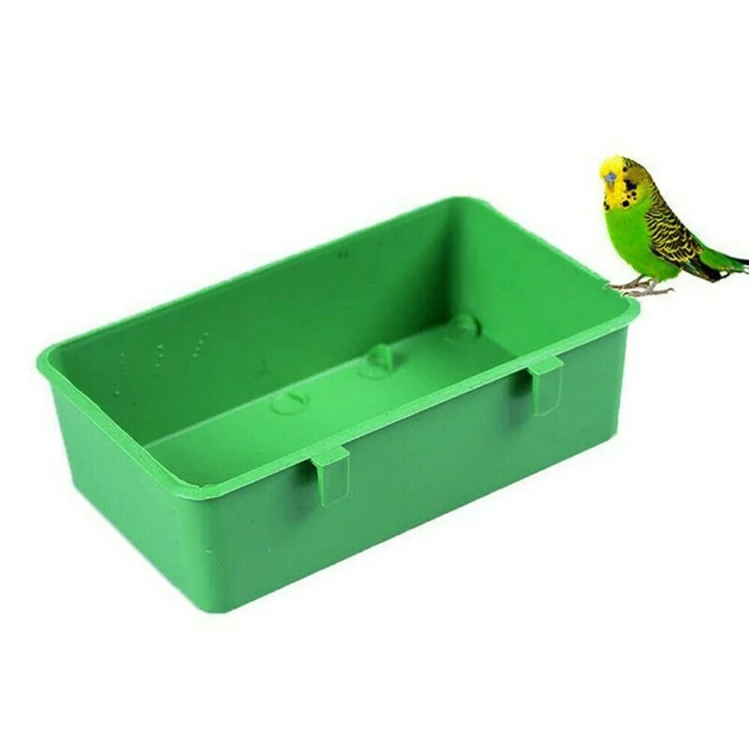 1 Pc Bird Bath Tub Plastic Pet Bird Food Bowl Parrot Bird Bath Cage Hanging Bathtub Nectar Feeder Accessories
1 Pc Bird Bath Tub Plastic Pet Bird Food Bowl Parrot Bird Bath Cage Hanging Bathtub Nectar Feeder Accessories