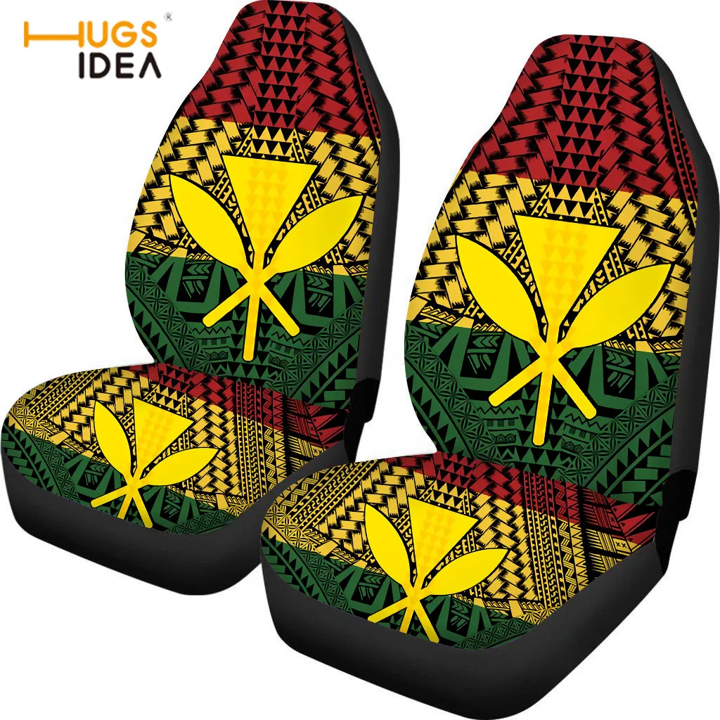 HUGSIDEA 2Pcs Car Seat Covers Colorful Gradient Style Kanaka Tribal Maori Print Design Seat Protector for Most Auto 
HUGSIDEA 2Pcs Car Seat Covers Colorful Gradient Style Kanaka Tribal Maori Print Design Seat Protector for Most Auto