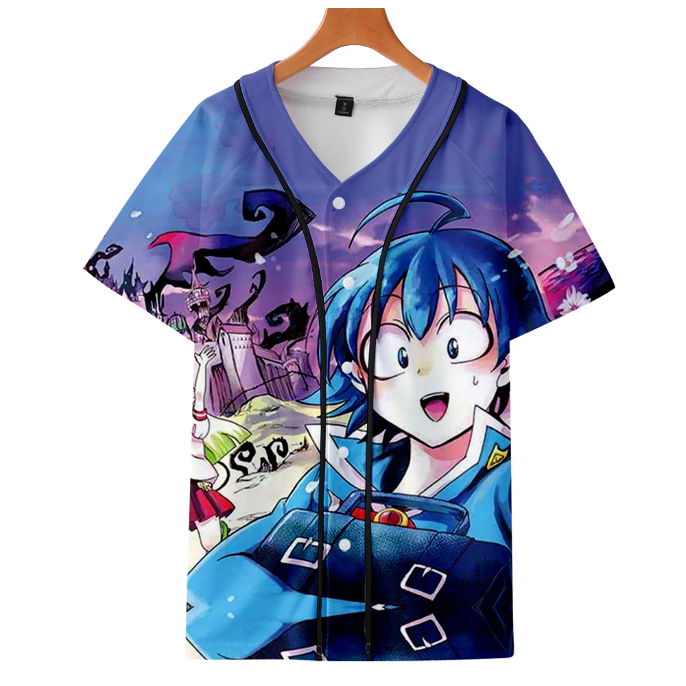 Mairimashita! Iruma-kun Graphic Print Hip Hop Summer Thin Jacket Harajuku College Style Women Bomber Jacket Casual Streetwear 
Mairimashita! Iruma-kun Graphic Print Hip Hop Summer Thin Jacket Harajuku College Style Women Bomber Jacket Casual Streetwear