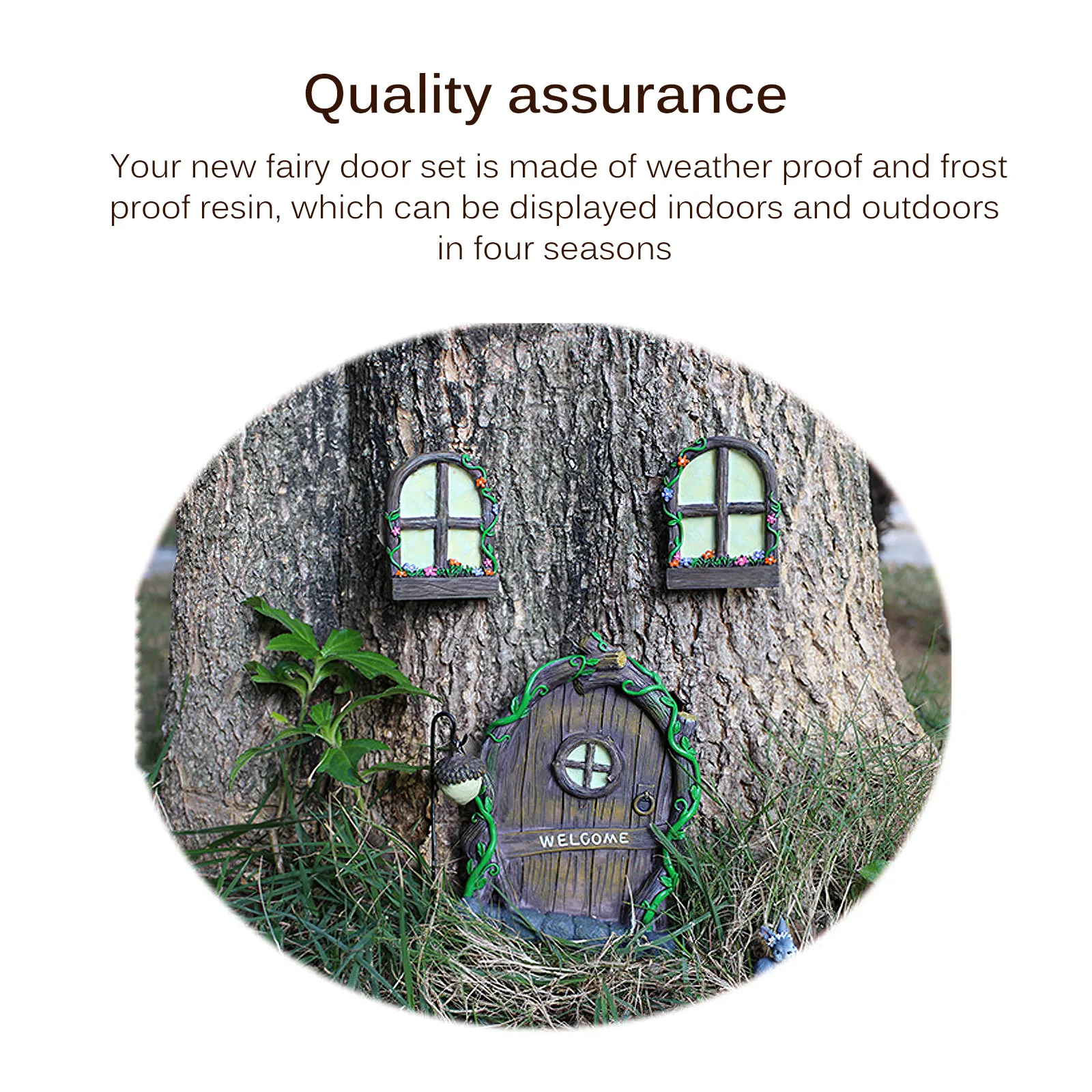 Trees Face Door Window Resin Decoration Of Garden Fairy Door Garden For Outdoor Mysterious Courtyard Garden Statues Sculptures
Trees Face Door Window Resin Decoration Of Garden Fairy Door Garden For Outdoor Mysterious Courtyard Garden Statues Sculptures