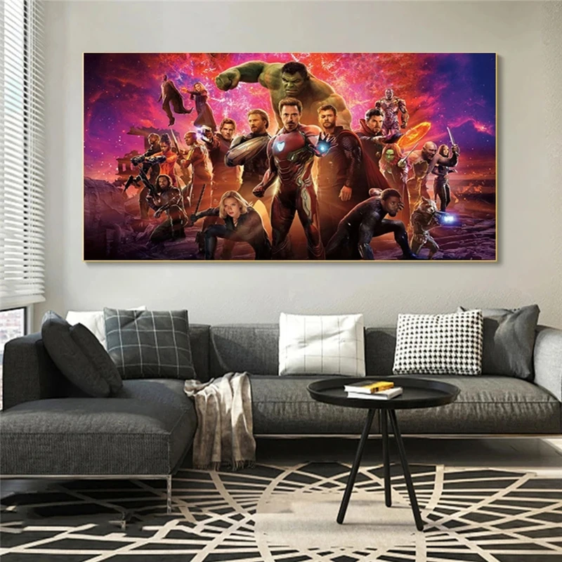 Marvel Anime Comics Posters Avengers Superhero Movie Canvas Painting Prints Wall Art Pictures for Living Room Home Decor Cuadro
Marvel Anime Comics Posters Avengers Superhero Movie Canvas Painting Prints Wall Art Pictures for Living Room Home Decor Cuadro