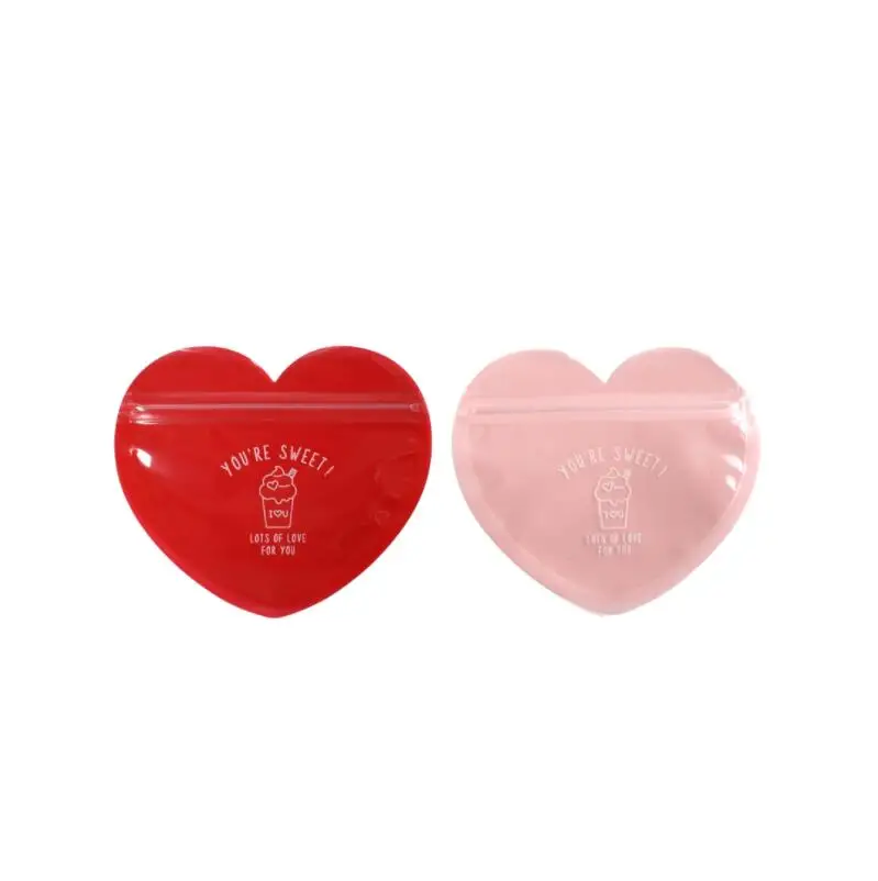 20pcs Heart Shape Small Zip Lock Bag Transparent Cute Cartoon Mini Gift Bags Candy Jewelry Zipper Pouches
20pcs Heart Shape Small Zip Lock Bag Transparent Cute Cartoon Mini Gift Bags Candy Jewelry Zipper Pouches