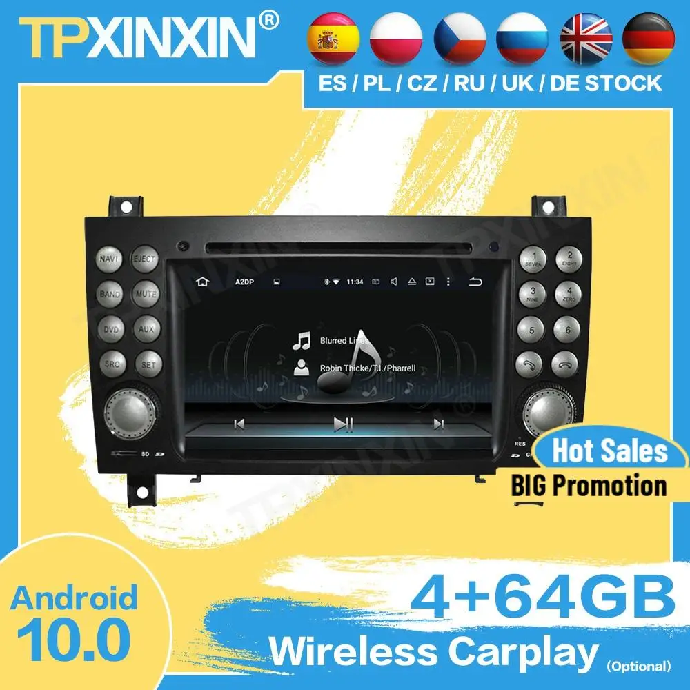 Carplay автомобильный Регистраторы стерео Беспроводной Android для Benz SLK-171 2004 2005 2006 2007 2008 2009 2010 2011 GPS плеер аудио головное устройство
Carplay автомобильный Регистраторы стерео Беспроводной Android для Benz SLK-171 2004 2005 2006 2007 2008 2009 2010 2011 GPS плеер аудио головное устройство